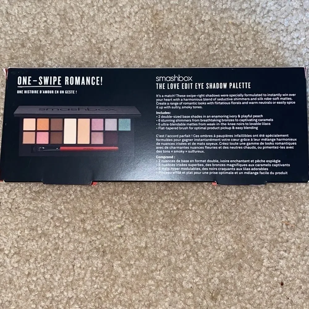 NWT Smashbox The Love Edit Romantic Eye Shawdow